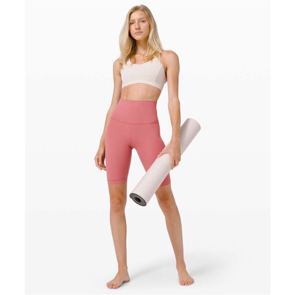 Lululemon Align Super High Rise Short 10" Black Size 4 Nulu Yoga Bike Short